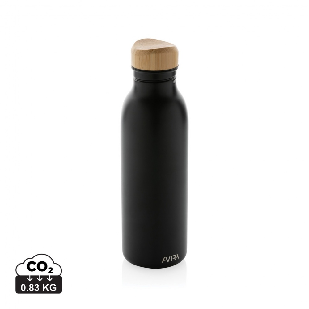 Logotrade promotional merchandise picture of: Avira Alcor RCS Re-steel single wall water bottle 600 ML