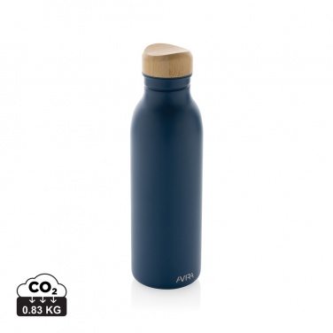 Logo trade promotional gifts picture of: Avira Alcor RCS Re-steel single wall water bottle 600 ML