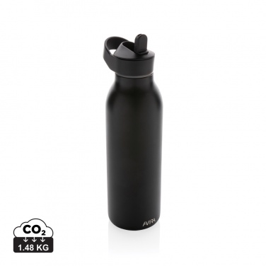 Logo trade corporate gift photo of: Avira Ara RCS Re-steel fliptop water bottle 500ml