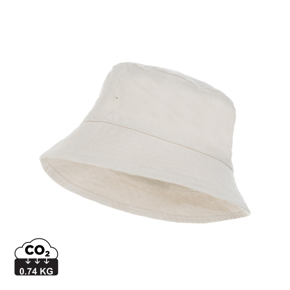 Logo trade advertising product photo of: Impact Aware™ 285 gsm rcanvas one size bucket hat undyed