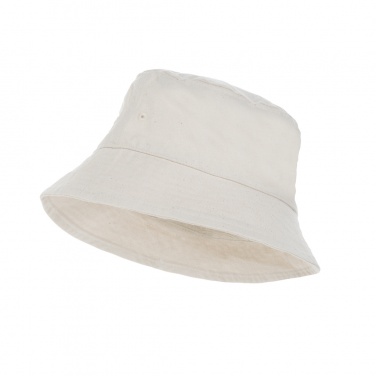 Logo trade promotional giveaway photo of: Impact Aware™ 285 gsm rcanvas one size bucket hat undyed