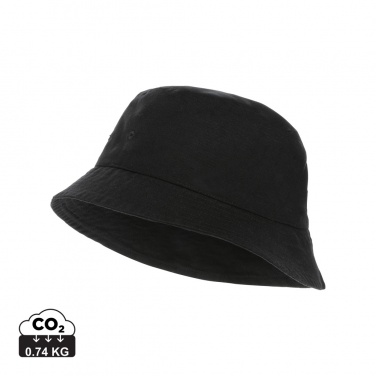 Logotrade promotional merchandise photo of: Impact Aware™ 285 gsm rcanvas one size bucket hat undyed