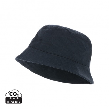 Logo trade promotional giveaway photo of: Impact Aware™ 285 gsm rcanvas one size bucket hat undyed