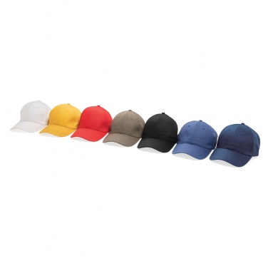 Logotrade promotional giveaway picture of: Impact 6 panel 280gr Recycled cotton cap with AWARE™ tracer