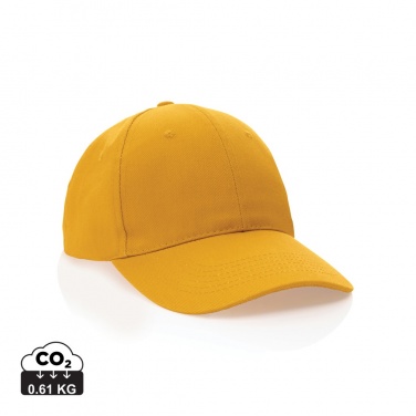 Logotrade promotional gift picture of: Impact 6 panel 280gr Recycled cotton cap with AWARE™ tracer