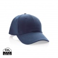 Impact 6 panel 280gr Recycled cotton cap with AWARE™ tracer, navy