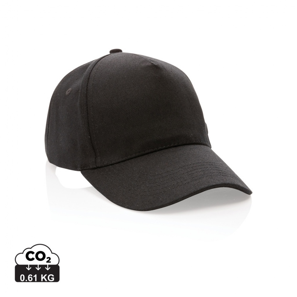 Logo trade promotional items picture of: Impact 5panel 280gr Recycled cotton cap with AWARE™ tracer