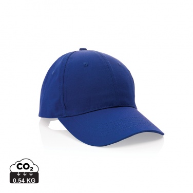 Logo trade corporate gifts picture of: Impact 6 panel 190gr Recycled cotton cap with AWARE™ tracer