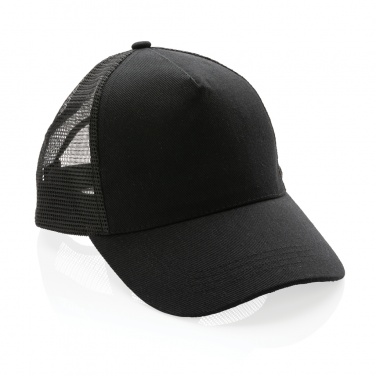 Logotrade promotional giveaways photo of: Impact AWARE™ Brushed rcotton 5 panel trucker cap 190gr