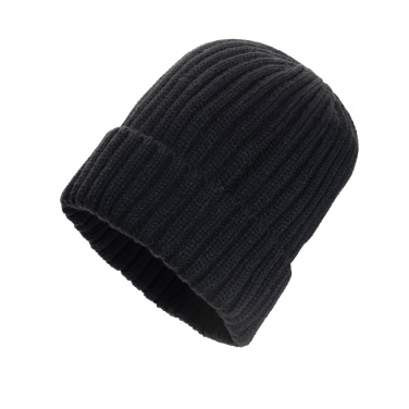 Logotrade corporate gift picture of: Kennedi AWARE™ Polylana® beanie with large rib