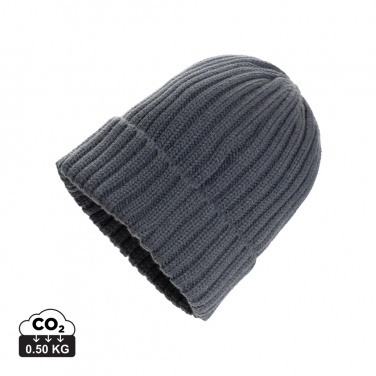 Logo trade promotional items picture of: Kennedi AWARE™ Polylana® beanie with large rib