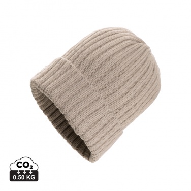 Logotrade promotional gift picture of: Kennedi AWARE™ Polylana® beanie with large rib