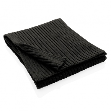 Logo trade promotional items picture of: Impact AWARE™ Polylana® knitted scarf 180 x 25cm