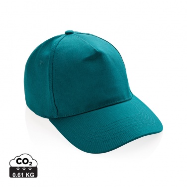 Logo trade promotional products picture of: Impact 5panel 280gr Recycled cotton cap with AWARE™ tracer