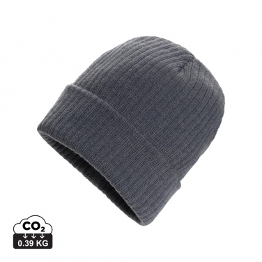 Logo trade promotional merchandise picture of: Pryor AWARE™ Polylana® beanie with cuff