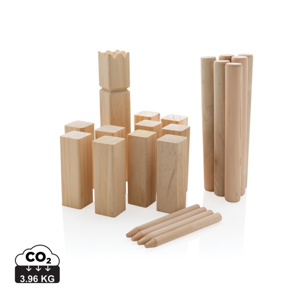 Logotrade promotional merchandise image of: Wooden kubb set