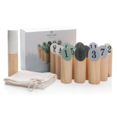 Logo trade promotional items picture of: Wooden scatter set