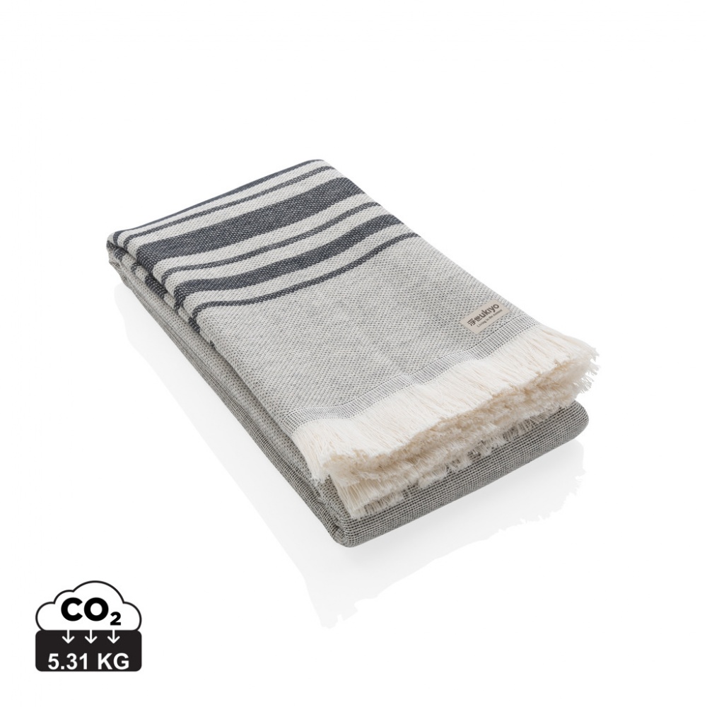 Logotrade promotional products photo of: Ukiyo Yumiko AWARE™ Hammam Towel 100 x 180cm