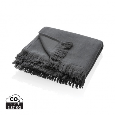 Logo trade promotional merchandise image of: Ukiyo Keiko AWARE™ solid hammam towel 100x180cm