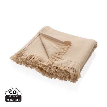 Logotrade promotional gift picture of: Ukiyo Keiko AWARE™ solid hammam towel 100x180cm