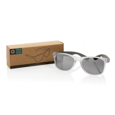 Logotrade promotional gift picture of: Gleam RCS recycled PC mirror lens sunglasses