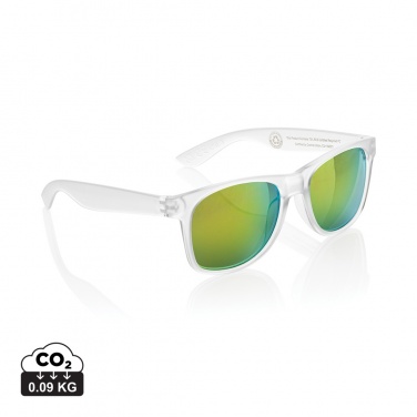 Logotrade promotional giveaway picture of: Gleam RCS recycled PC mirror lens sunglasses