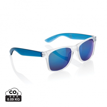 Logotrade promotional giveaways photo of: Gleam RCS recycled PC mirror lens sunglasses