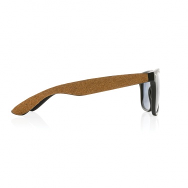 Logo trade promotional products image of: GRS recycled PC plastic sunglasses with cork