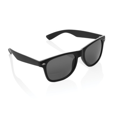 Logo trade promotional merchandise photo of: GRS recycled PC plastic sunglasses