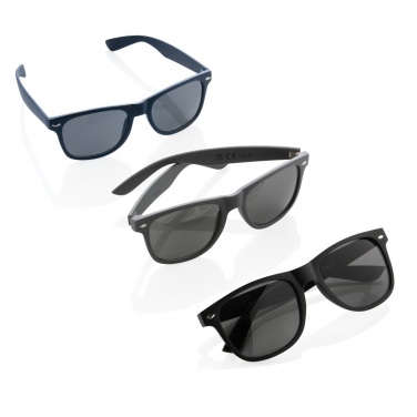 Logotrade promotional gift picture of: GRS recycled PC plastic sunglasses