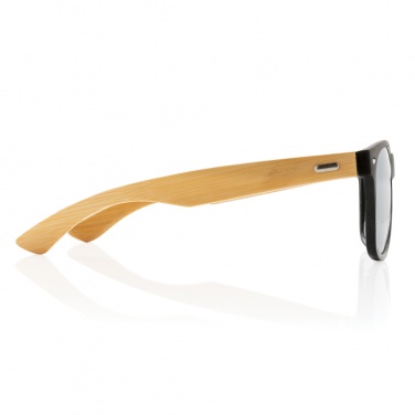 Logotrade promotional merchandise photo of: Bamboo and RCS recycled plastic sunglasses