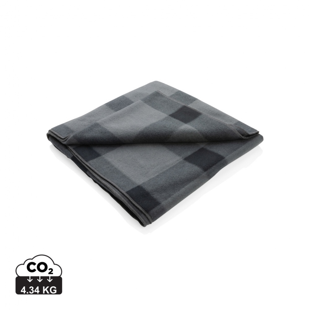 Logotrade promotional item picture of: Soft plaid fleece blanket