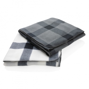 Logotrade promotional item picture of: Soft plaid fleece blanket