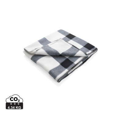 Logotrade advertising product picture of: Soft plaid fleece blanket