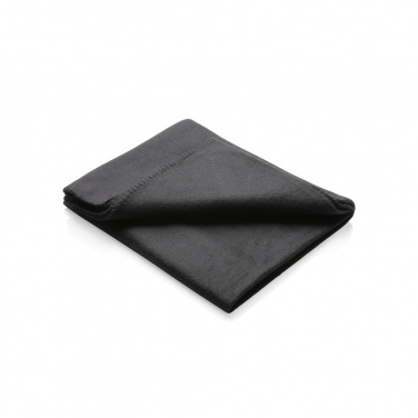 Logo trade promotional items image of: Fleece blanket in pouch