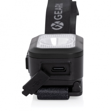 Logo trade promotional giveaway photo of: Gear X RCS rPlastic heavy duty head torch