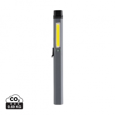 Logotrade promotional item image of: Gear X RCS recycled plastic USB rechargeable pen light