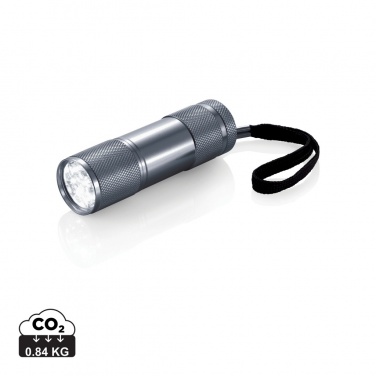 Logo trade promotional products image of: Quattro aluminium torch