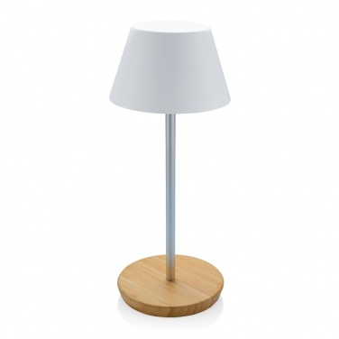 Logotrade promotional item picture of: Pure Glow RCS usb-rechargeable recycled plastic table lamp