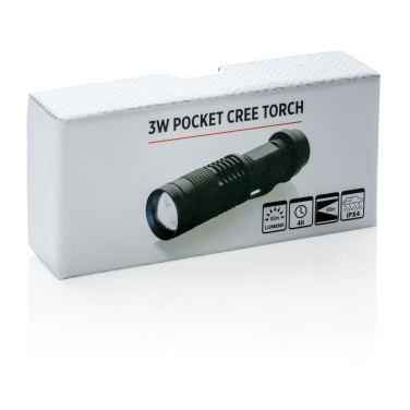 Logotrade promotional merchandise picture of: 3W pocket CREE torch