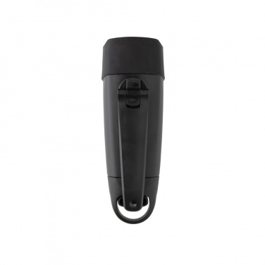 Logo trade promotional giveaway photo of: Lightwave RCS rplastic USB-rechargeable torch with crank