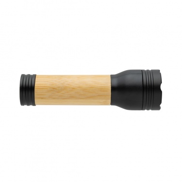 Logo trade promotional merchandise picture of: Lucid 1W RCS certified recycled plastic & bamboo torch