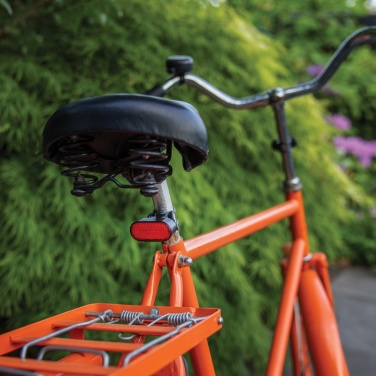 Logo trade business gift photo of: Lumino RCS recycled plastic USB re-chargeable bike light set