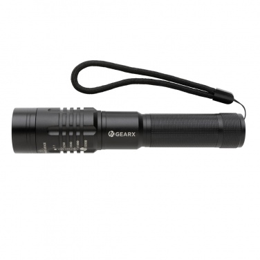 Logo trade advertising product photo of: Gear X USB re-chargeable torch