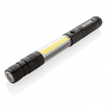 Logo trade promotional giveaways picture of: Large telescopic light with COB