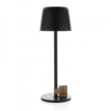 Logotrade advertising product picture of: Zenic RCS recycled plastic USB re-chargable table lamp