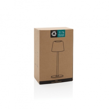 Logotrade promotional giveaway picture of: Zenic RCS recycled plastic USB re-chargable table lamp