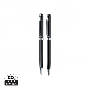 Logo trade promotional giveaway photo of: Luzern pen set