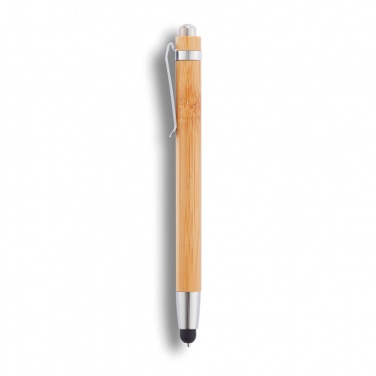 Logo trade business gifts image of: Bamboo stylus pen