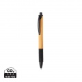 Bamboo & wheat straw pen, black